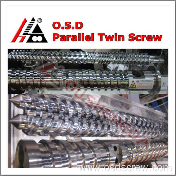 Parallel double sided screw cylinder